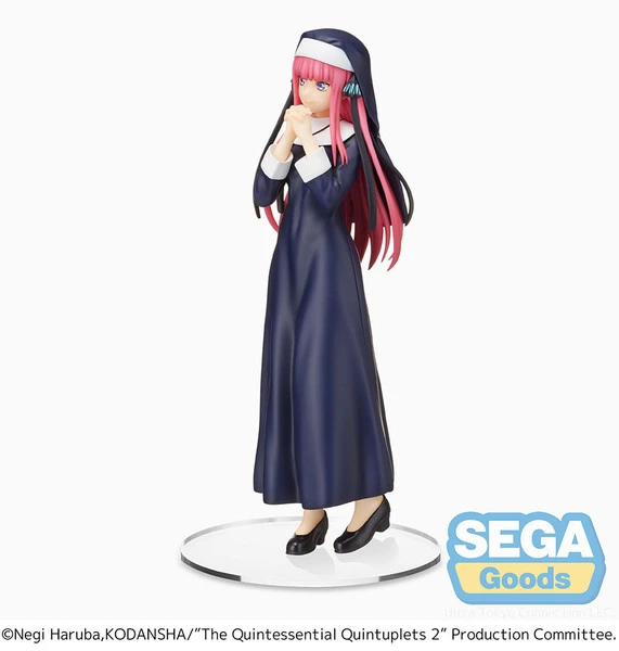 SEGA Nino Nakano Sister Ver The Quintessential Quintuplets PM Prize Figure 5 SEGA Nino Nakano Sister Ver The Quintessential Quintuplets PM Prize Figure - Image 3