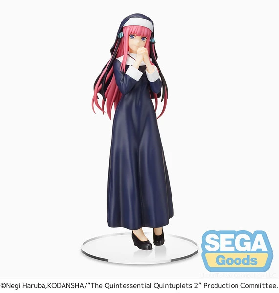 SEGA Nino Nakano Sister Ver The Quintessential Quintuplets PM Prize Figure 3 SEGA Nino Nakano Sister Ver The Quintessential Quintuplets PM Prize Figure