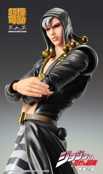 MEDICOS ENTERTAINMENT Risotto Nero JoJo's Bizarre Adventure Golden Wind Figure 6 MEDICOS ENTERTAINMENT Risotto Nero JoJo's Bizarre Adventure Golden Wind Figure - Image 4