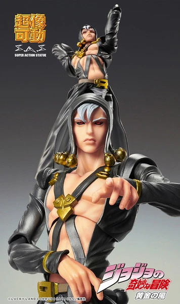 MEDICOS ENTERTAINMENT Risotto Nero JoJo's Bizarre Adventure Golden Wind Figure 12 MEDICOS ENTERTAINMENT Risotto Nero JoJo's Bizarre Adventure Golden Wind Figure - Image 10