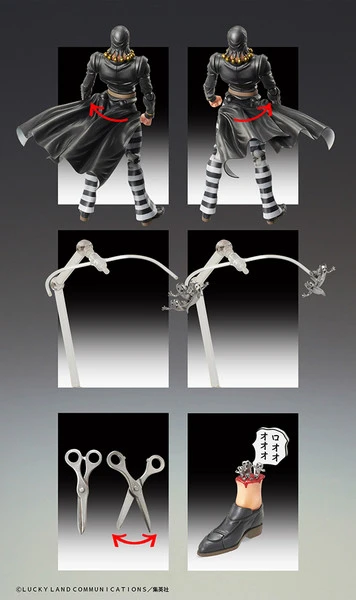 MEDICOS ENTERTAINMENT Risotto Nero JoJo's Bizarre Adventure Golden Wind Figure 13 MEDICOS ENTERTAINMENT Risotto Nero JoJo's Bizarre Adventure Golden Wind Figure - Image 11