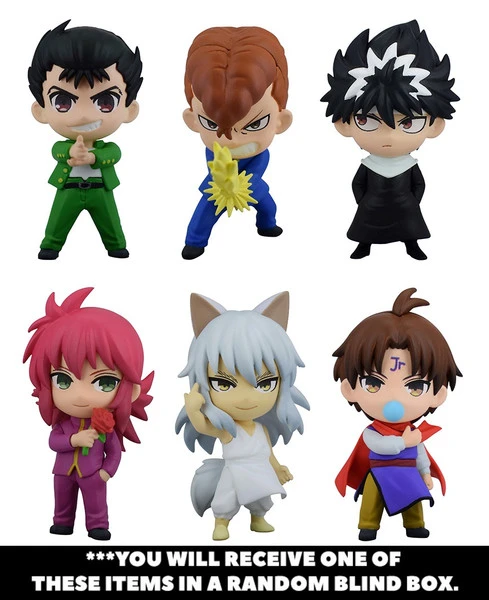 PIERROT Yu Yu Hakusho (Re-run) Miniature Figure Blind Box 3 PIERROT Yu Yu Hakusho (Re-run) Miniature Figure Blind Box