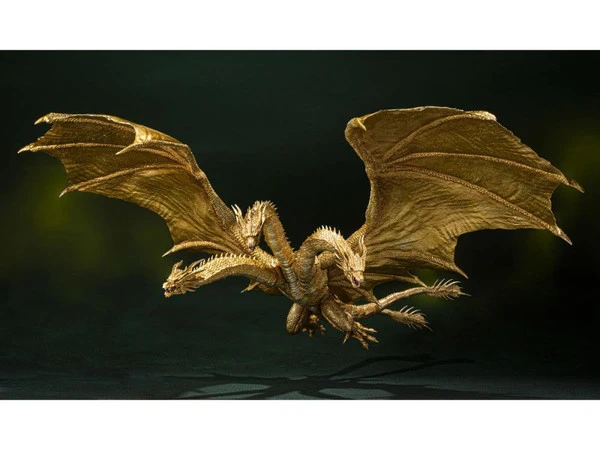 TAMASHII NATIONS King Ghidorah 2019 Special Color Ver Godzilla King Of The Monsters SH Monsterarts Figure 6 TAMASHII NATIONS King Ghidorah 2019 Special Color Ver Godzilla King Of The Monsters SH Monsterarts Figure - Image 4