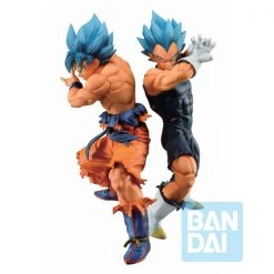 BANDAI FIGURE Son Goku & Vegeta Super Saiyan God Super Saiyan Ver Dragon Ball Super Ichiban Figure -Toy Model Cosplay Store 4573102601827 figures son goku and vegeta super saiyan god ichiban alta