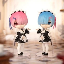TAMASHII NATIONS Rem Re:ZERO Figuarts Mini Figure -Toy Model Cosplay Store 4573102612601 figure rem rezero figuarts mini altd