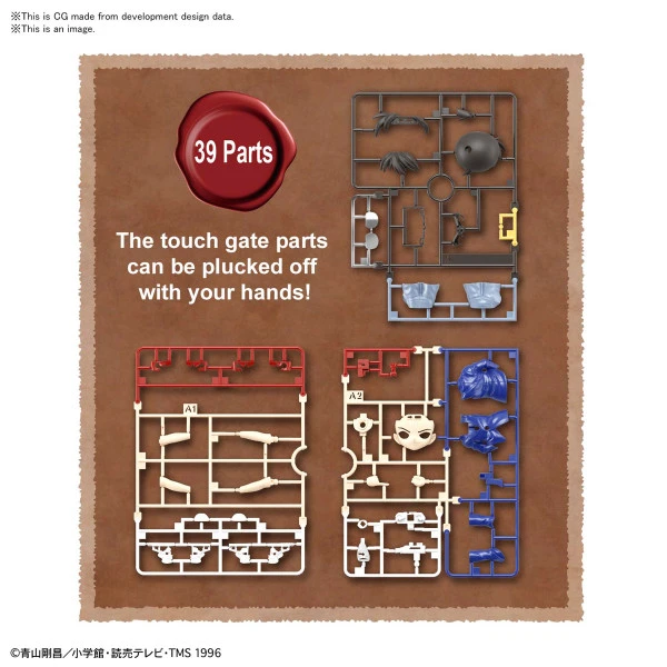 BANDAI FIGURE Conan Edogawa (Re-Run) Entry Grade Ver Case Closed Model Kit 7 BANDAI FIGURE Conan Edogawa (Re-Run) Entry Grade Ver Case Closed Model Kit - Image 5