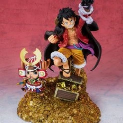 TAMASHII NATIONS Monkey D Luffy & Tony Tony Chopper Daikaizoku Hyakkei Ver One Piece Figuarts ZERO Figure