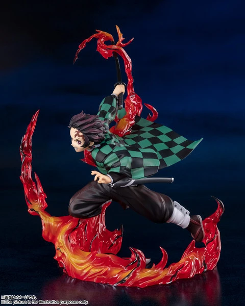 TAMASHII NATIONS Tanjiro Kamado Total Concentration Breathing Ver Demon Slayer Figuarts Figure 6 TAMASHII NATIONS Tanjiro Kamado Total Concentration Breathing Ver Demon Slayer Figuarts Figure - Image 4