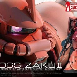 BANDAI FIGURE MS-06S Char's Zaku II Mobile Suit Gundam RG 1/144 Model Kit -Toy Model Cosplay Store 4573102615954 model kits chars zaku II mobile suit gundam rg alte