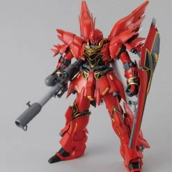 BANDAI FIGURE Sinanju Anime Color Ver Mobile Suit Gundam MG 1/100 Model Kit