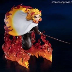 TAMASHII NATIONS Kyojuro Rengoku Demon Slayer The Movie Mugen Train Figuarts Figure 10 TAMASHII NATIONS Kyojuro Rengoku Demon Slayer The Movie Mugen Train Figuarts Figure -Toy Model Cosplay Store 4573102621054 figure kyojuro rengoku demon slayer mugen train movie figuarts altb