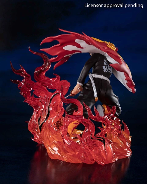 TAMASHII NATIONS Kyojuro Rengoku Demon Slayer The Movie Mugen Train Figuarts Figure 6 TAMASHII NATIONS Kyojuro Rengoku Demon Slayer The Movie Mugen Train Figuarts Figure - Image 4