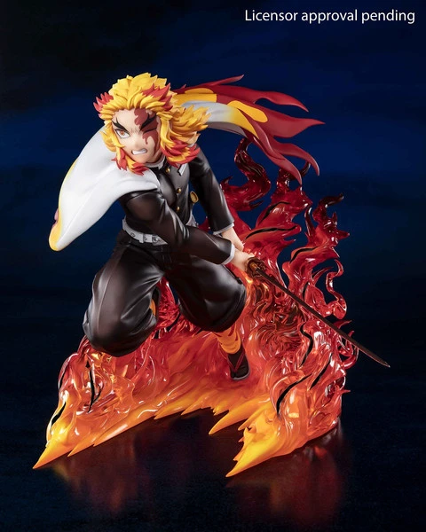 TAMASHII NATIONS Kyojuro Rengoku Demon Slayer The Movie Mugen Train Figuarts Figure 7 TAMASHII NATIONS Kyojuro Rengoku Demon Slayer The Movie Mugen Train Figuarts Figure - Image 5
