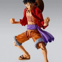 TAMASHII NATIONS Monkey D Luffy One Piece Imagination Works Figure -Toy Model Cosplay Store 4573102621252 figure monkey d luffy one piece imagination works altf