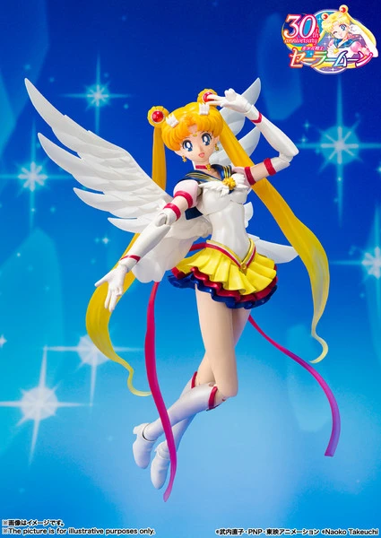 TAMASHII NATIONS Sailor Moon Eternal Form Ver Pretty Guardian Sailor Moon Sailor Stars SH Figuarts Figure 4 TAMASHII NATIONS Sailor Moon Eternal Form Ver Pretty Guardian Sailor Moon Sailor Stars SH Figuarts Figure - Image 2
