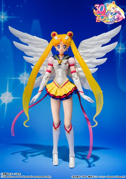 TAMASHII NATIONS Sailor Moon Eternal Form Ver Pretty Guardian Sailor Moon Sailor Stars SH Figuarts Figure 5 TAMASHII NATIONS Sailor Moon Eternal Form Ver Pretty Guardian Sailor Moon Sailor Stars SH Figuarts Figure - Image 3