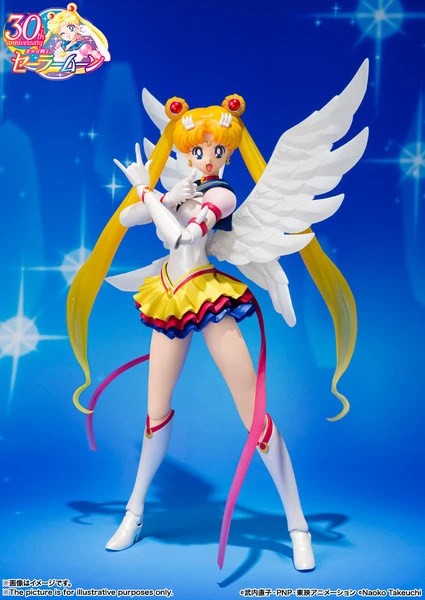 TAMASHII NATIONS Sailor Moon Eternal Form Ver Pretty Guardian Sailor Moon Sailor Stars SH Figuarts Figure 7 TAMASHII NATIONS Sailor Moon Eternal Form Ver Pretty Guardian Sailor Moon Sailor Stars SH Figuarts Figure - Image 5