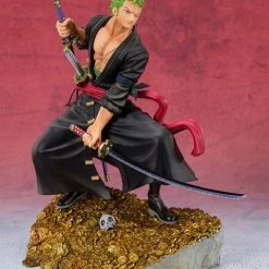 TAMASHII NATIONS Roronoa Zoro Daikaizoku Hyakkei Ver One Piece Figuarts ZERO Figure