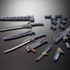 TAMASHII NATIONS Evangelion Metal Build Weapon Set -Toy Model Cosplay Store 4573102630056 figure evangelion weapon set metal build primary