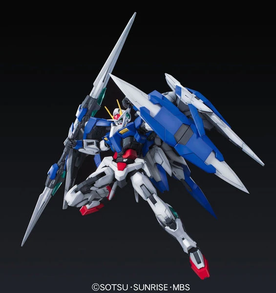 BANDAI FIGURE GN-0000+GNR-010 00 Raiser Mobile Suit Gundam MG 1/100 Model Kit 4 BANDAI FIGURE GN-0000+GNR-010 00 Raiser Mobile Suit Gundam MG 1/100 Model Kit - Image 2