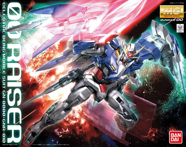 BANDAI FIGURE GN-0000+GNR-010 00 Raiser Mobile Suit Gundam MG 1/100 Model Kit 5 BANDAI FIGURE GN-0000+GNR-010 00 Raiser Mobile Suit Gundam MG 1/100 Model Kit - Image 3