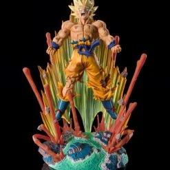 TAMASHII NATIONS Super Saiyan Son Goku Battle On Planet Namek Ver Dragon Ball Z Figuarts Figure