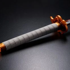 TAMASHII NATIONS Kyojuro Rengoku's Nichirin Sword Broken Ver Demon Slayer Proplica -Toy Model Cosplay Store 4573102632531 figure nichirin sword kyojuro rengokus broken demon slayer proplica altb