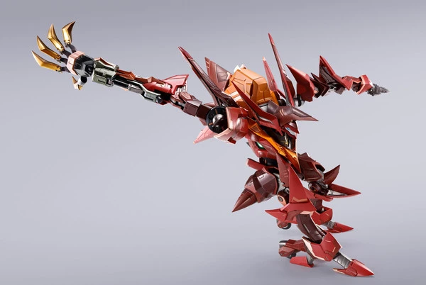 TAMASHII NATIONS Guren Type-08 Elements Seiten Code Geass Lelouch Of The Rebellion R2 Metal Build Dragon Scale Action Figure 6 TAMASHII NATIONS Guren Type-08 Elements Seiten Code Geass Lelouch Of The Rebellion R2 Metal Build Dragon Scale Action Figure - Image 4