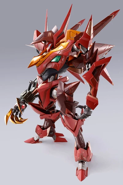 TAMASHII NATIONS Guren Type-08 Elements Seiten Code Geass Lelouch Of The Rebellion R2 Metal Build Dragon Scale Action Figure 3 TAMASHII NATIONS Guren Type-08 Elements Seiten Code Geass Lelouch Of The Rebellion R2 Metal Build Dragon Scale Action Figure
