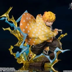 TAMASHII NATIONS Zenitsu Agatsuma Thunderclap And Flash Ver Demon Slayer Figuarts Figure