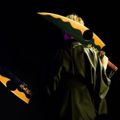 TAMASHII NATIONS Tengen Uzui's Nichirin Swords Demon Slayer Proplica -Toy Model Cosplay Store 4573102638830 figure nichirin sword tengen uzui demon slayer replica altb