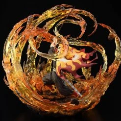 BELLFINE Kyojuro Rengoku Battle Stance DX Ver Demon Slayer Figure -Toy Model Cosplay Store 4573347243172 figure kyojuro rengoku battle stance dx ver demon slayer altb