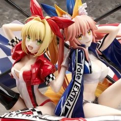 PLUS ONE Nero Claudius & Tamamo No Mae TYPE-MOON Racing Ver Fate/EXTRA Figure -Toy Model Cosplay Store 4573451870646 figure nero claudius and tamamo no mae type moon racing fate extra alta