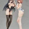 ENSOUTOYS Black Bunny Aoi And White Bunny Natsume Original Character Figure Set -Toy Model Cosplay Store 4580416924863 figure black bunny aoi and white bunny natsume original character set primary