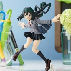 TAKARA TOMY Tsuyu Asui School Uniform Ver My Hero Academia Pop Up Parade Figure -Toy Model Cosplay Store 4580416943741 figure tsuyu asui school uniform ver my hero academia pop up parade altd