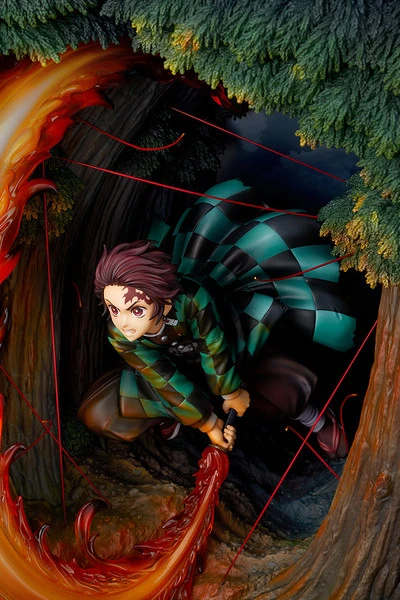GOOD SMILE Tanjiro Kamado Hinokami Kagura Dance Ver Demon Slayer Figure 12 GOOD SMILE Tanjiro Kamado Hinokami Kagura Dance Ver Demon Slayer Figure - Image 10