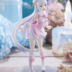 GOOD SMILE Emilia Memory Snow Ver Re:ZERO Pop Up Parade Figure -Toy Model Cosplay Store 4580416945356 figure emilia memory snow ver re zero pop up parade altc