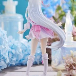 GOOD SMILE Emilia Memory Snow Ver Re:ZERO Pop Up Parade Figure -Toy Model Cosplay Store 4580416945356 figure emilia memory snow ver re zero pop up parade altd