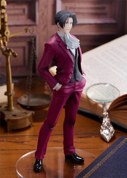 GOOD SMILE Miles Edgeworth Ace Attorney Phoenix Wright Pop Up Parade Figure 7 GOOD SMILE Miles Edgeworth Ace Attorney Phoenix Wright Pop Up Parade Figure - Image 5