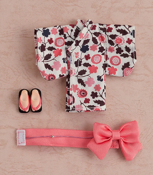 GOOD SMILE Pink Yukata Nendoroid Doll Outfit Accessory 3 GOOD SMILE Pink Yukata Nendoroid Doll Outfit Accessory