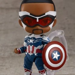 GOOD SMILE Captain America (Sam Wilson) DX Ver The Falcon And The Winter Soldier Nendoroid Figure 12 GOOD SMILE Captain America (Sam Wilson) DX Ver The Falcon And The Winter Soldier Nendoroid Figure -Toy Model Cosplay Store 4580590124806 figure captain america sam wilson dx ver the falcon and the winter soldier nendoroid altc