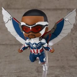 GOOD SMILE Captain America (Sam Wilson) DX Ver The Falcon And The Winter Soldier Nendoroid Figure 13 GOOD SMILE Captain America (Sam Wilson) DX Ver The Falcon And The Winter Soldier Nendoroid Figure -Toy Model Cosplay Store 4580590124806 figure captain america sam wilson dx ver the falcon and the winter soldier nendoroid altd