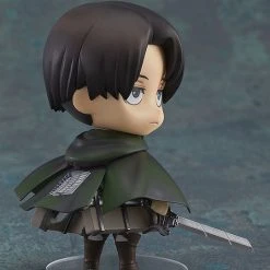 GOOD SMILE Levi (2nd-Run) Attack On Titan Nendoroid Figure -Toy Model Cosplay Store 4580590124943 figure levi attack on titan nendoroid altB