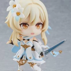 GOOD SMILE Traveler (Lumine) Genshin Impact Nendoroid Figure -Toy Model Cosplay Store 4580590126251 figure traveler lumine genshin impact nendoroid altb