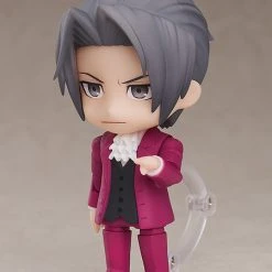 GOOD SMILE Miles Edgeworth Ace Attorney Phoenix Wright Nendoroid Figure 11 GOOD SMILE Miles Edgeworth Ace Attorney Phoenix Wright Nendoroid Figure -Toy Model Cosplay Store 4580590127302 figure miles edgeworth pheonix wright ace attorney nendoroid alta