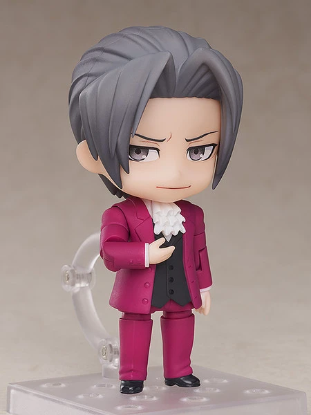 GOOD SMILE Miles Edgeworth Ace Attorney Phoenix Wright Nendoroid Figure 6 GOOD SMILE Miles Edgeworth Ace Attorney Phoenix Wright Nendoroid Figure - Image 4