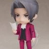 GOOD SMILE Miles Edgeworth Ace Attorney Phoenix Wright Nendoroid Figure -Toy Model Cosplay Store 4580590127302 figure miles edgeworth pheonix wright ace attorney nendoroid primary