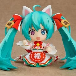 GOOD SMILE Hatsune Miku Maneki Miku Ver Vocaloid Nendoroid Figure -Toy Model Cosplay Store 4580590127401 figure hatsune miku maneki miku ver vocaloid nendoroid altd
