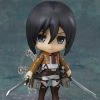 GOOD SMILE Mikasa Ackerman (3rd-run) Attack On Titan Nendoroid Figure -Toy Model Cosplay Store 4580590127814 figure mikasa ackerman 3rd run attack on titan nendoroid primary