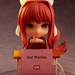 GOOD SMILE Monika Doki Doki Literature Club! Nendoroid Figure -Toy Model Cosplay Store 4580590127876 figure monika doki doki literature club nendoroid altf